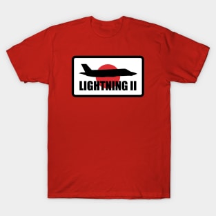 Japan F-35 Lightning II Patch T-Shirt